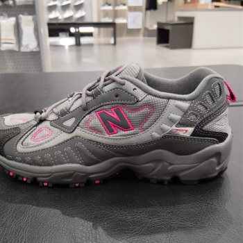 New Balance 703系列 NB 灰粉黑减震运动低帮休闲鞋男女 WL703BB